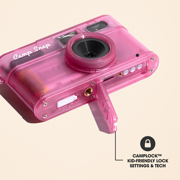 Camp Snap V201 Camera - Strawberry Splash