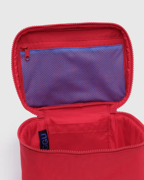 Large Cosmetic Case - Candy Apple