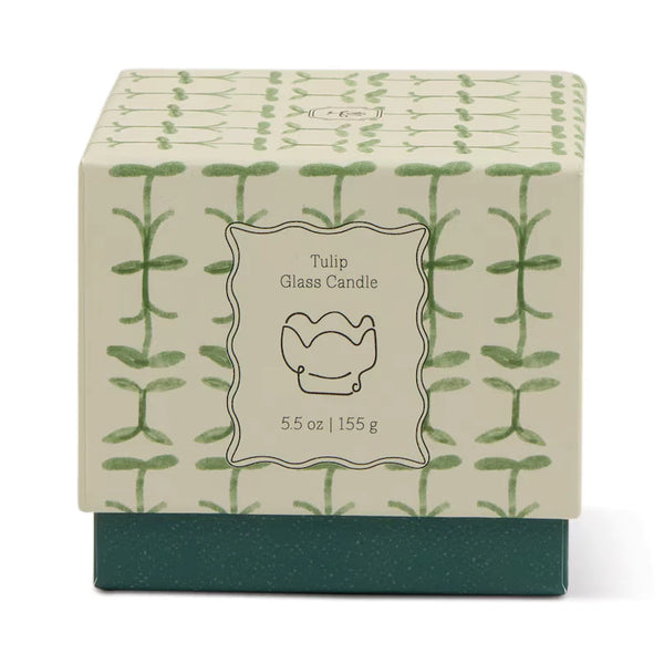 Tulip Candle 5.5oz - Verbena Lemongrass