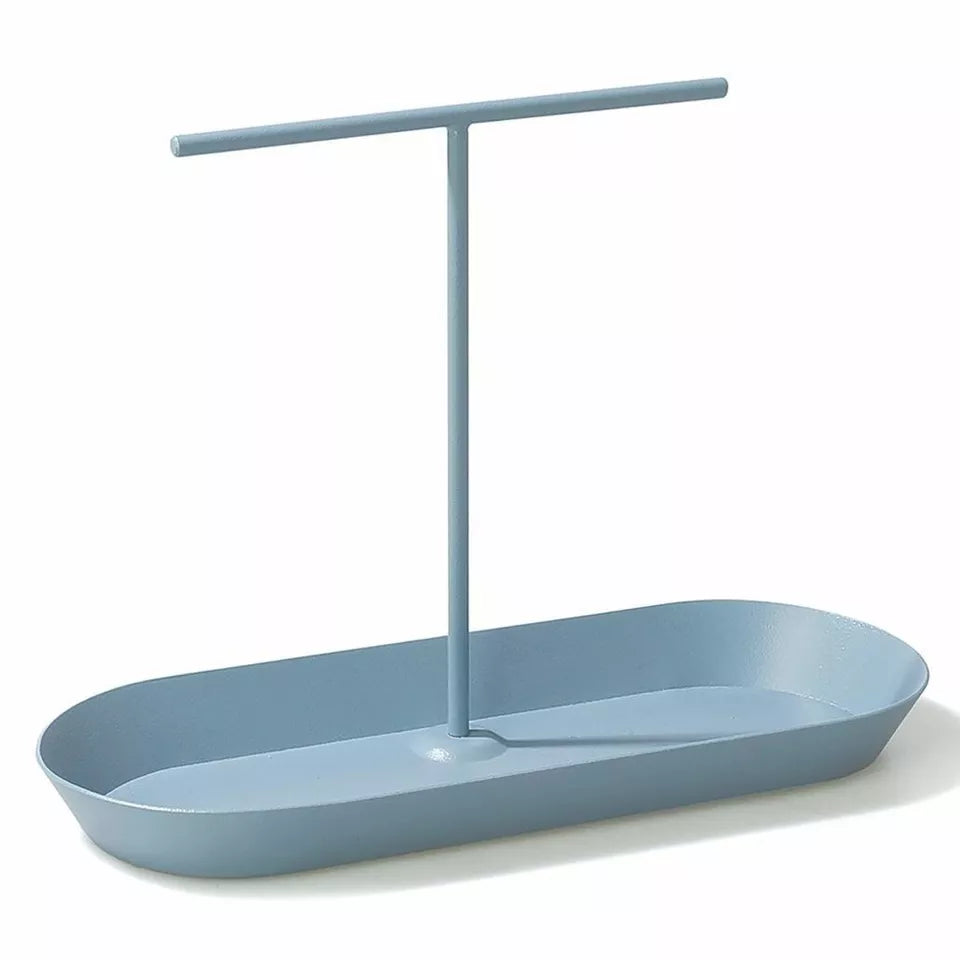 Steel Accessory Tray - Light Blue