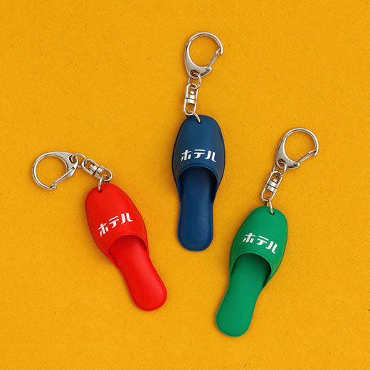 Slipper Keychain - Blue