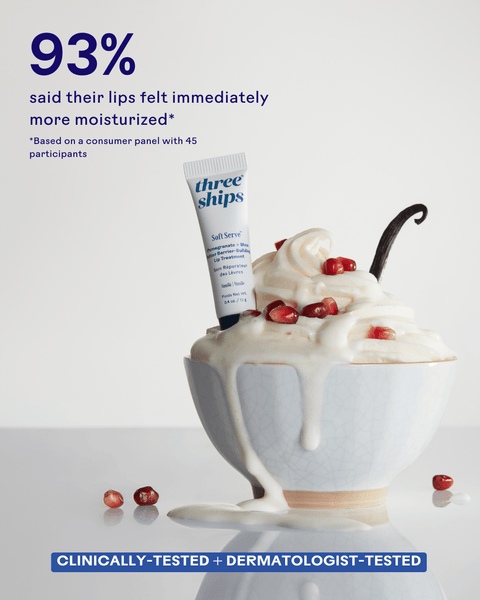 SoftServe™ Pomegranate + Shea Butter Barrier-Building Lip Treatment
