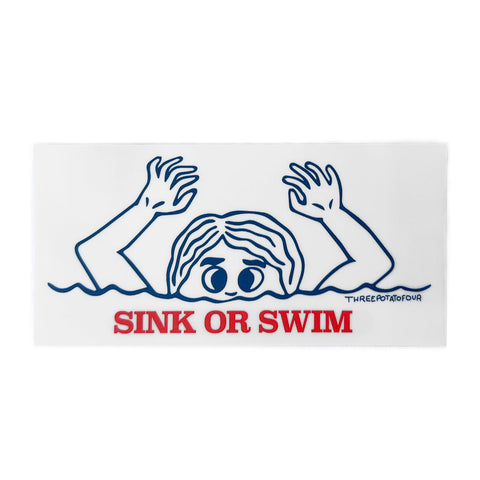 Sink or Swim Sticker