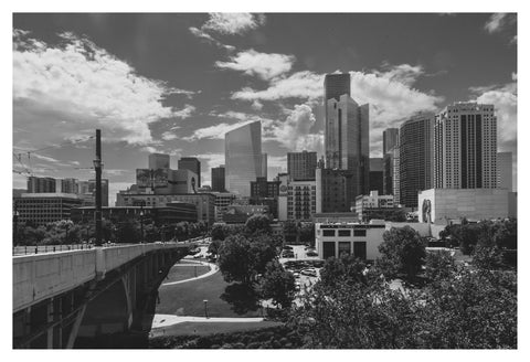Houston North Downtown - Original Giclee Photograph
