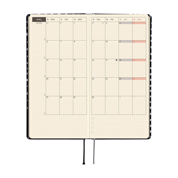 Hobonichi Techo 2026 Weeks: Makoto Matsubayashi - Dot