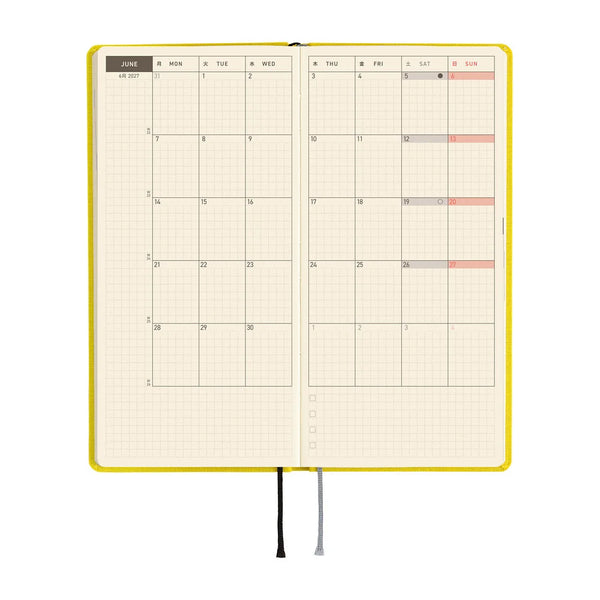 Hobonichi Techo Weeks - Colors: Canaria Yellow