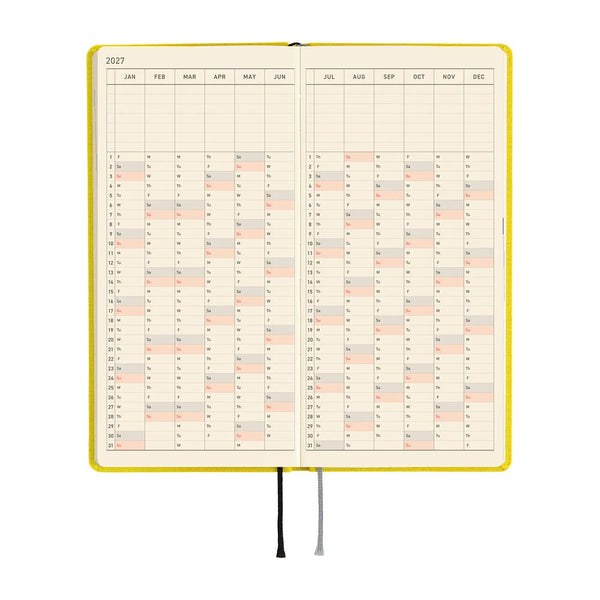 Hobonichi Techo Weeks - Colors: Canaria Yellow