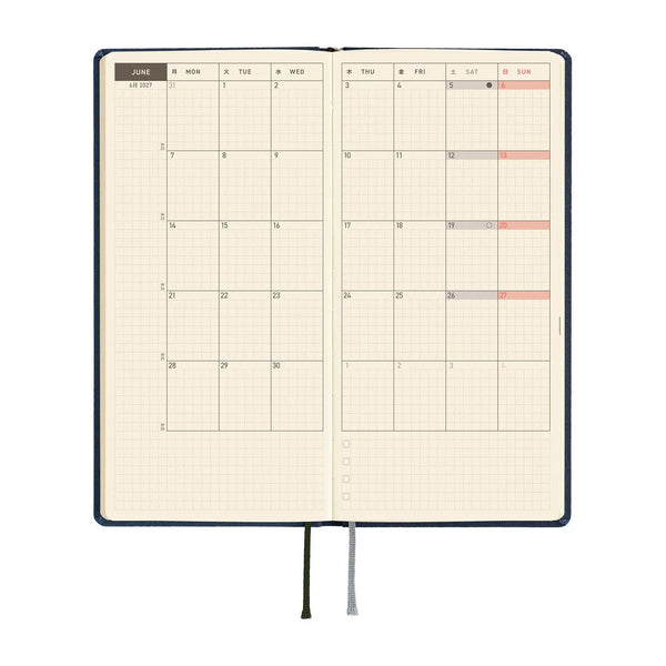 Hobonichi Techo Weeks - Colors: Midnight Blue