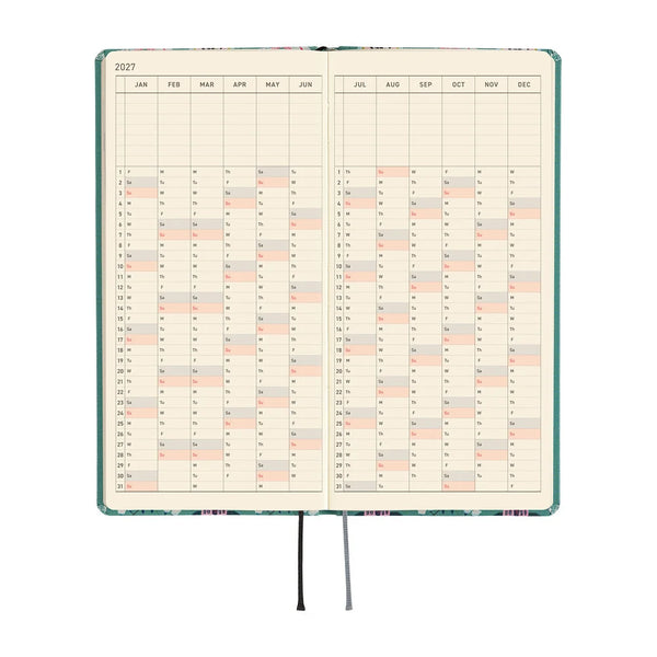Hobonichi Techo Weeks - Yumi Kitagishi: White Cat Wallpaper