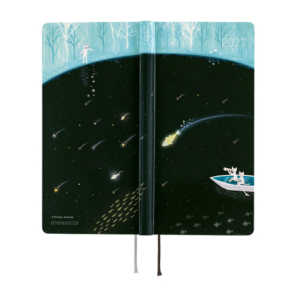 Hobonichi Techo Weeks - Hiroko Kubota: Meteor Shower in the Light Blue Forest