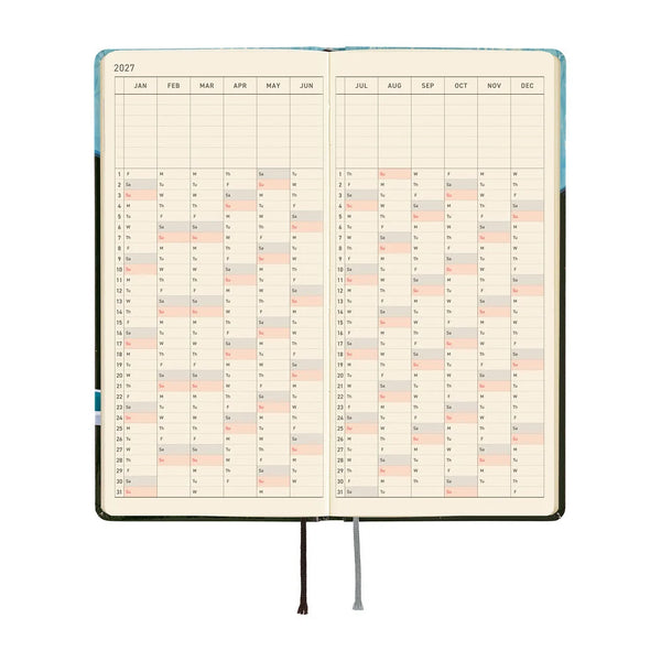 Hobonichi Techo Weeks - Hiroko Kubota: Meteor Shower in the Light Blue Forest