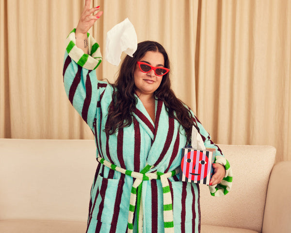 Robe - Willow Stripe