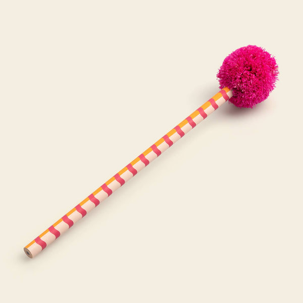 Pom Pom Pencil - Pink