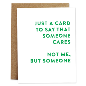 Someone Cares Card