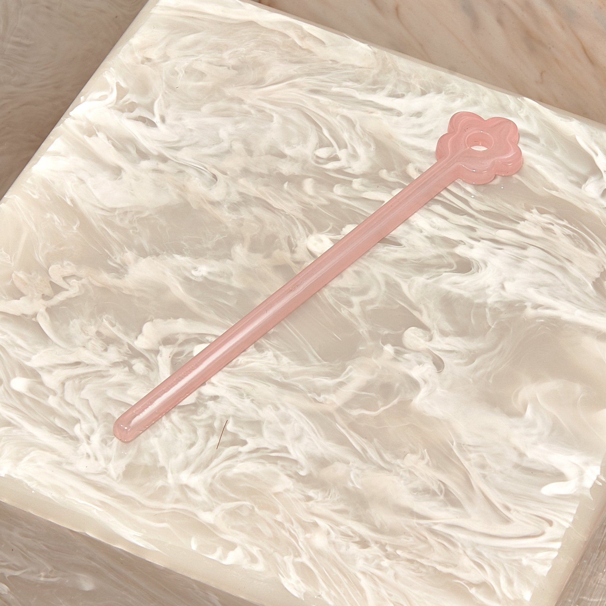 Flower Tamping Stick in Pink