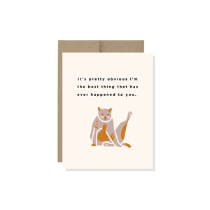 Best Thing Cat Card