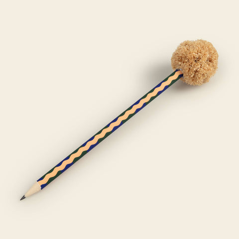 Pom Pom Pencil - Natural
