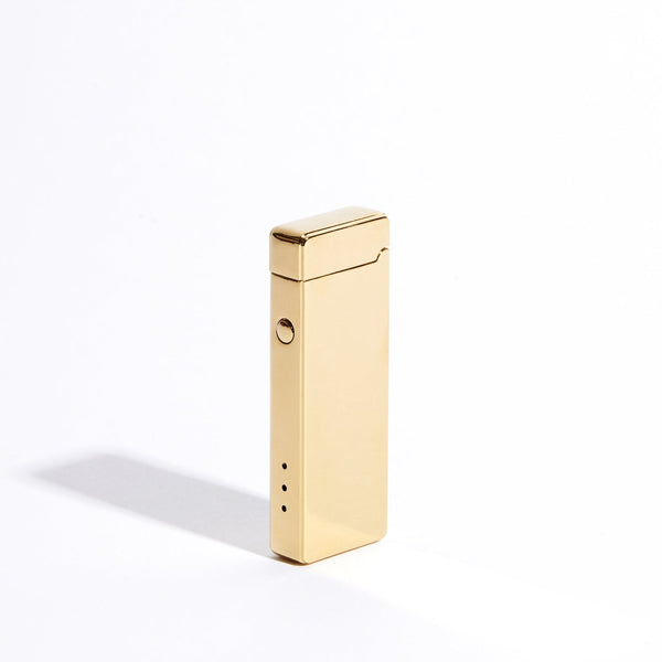 Slim Double Arc Lighter - Gold