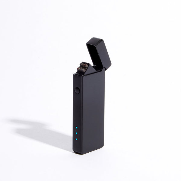 Slim Double Arc Lighter - Matte Black