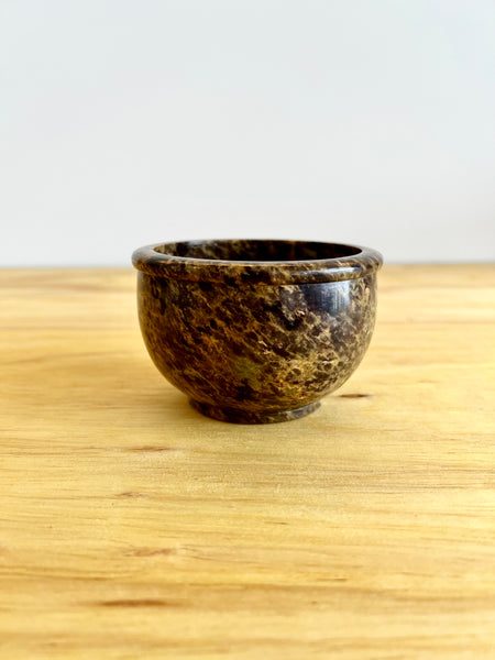 Soapstone Bowl + Smudge Dish