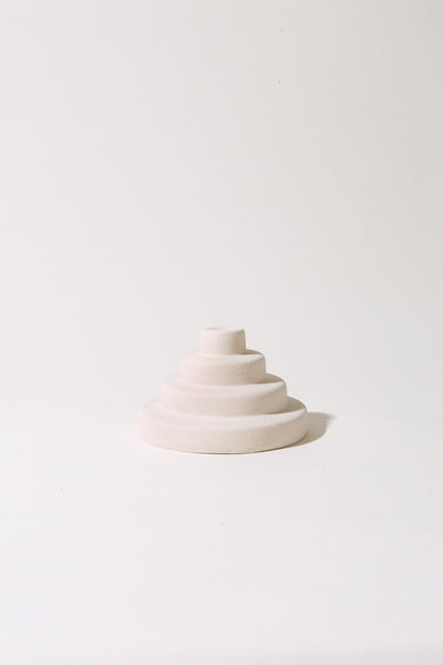 Tan - Ceramic Meso Incense Holder