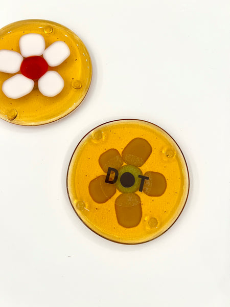 Flower Coasters - Honey