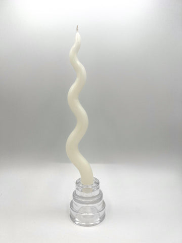 Ripple Candle - White