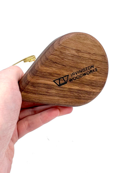 Teardrop Incense Holder - Walnut