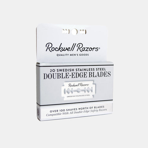 Rockwell Double-Edge Razor Blades - 20 Count