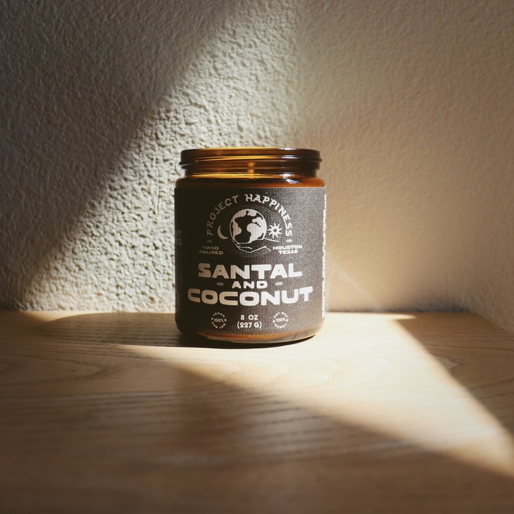 Santal + Coconut - 8 oz Candle