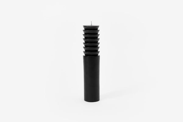 Totem Candle in Black - Large