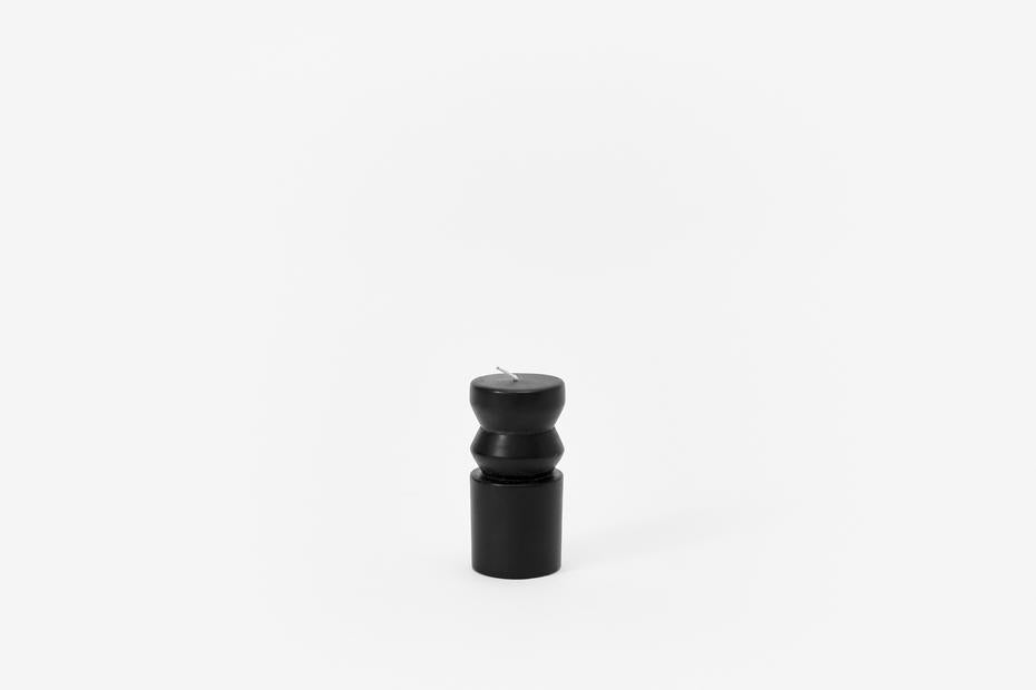 Totem Candle in Black - Small