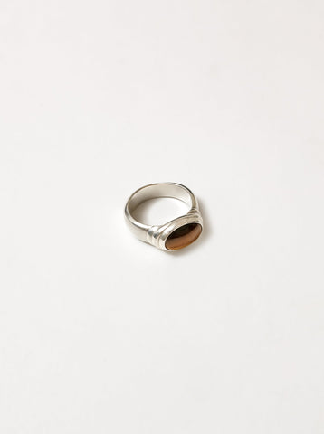 The Column Ring in Sterling Silver