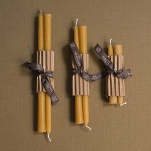 10" Everyday Taper Candles - Natural