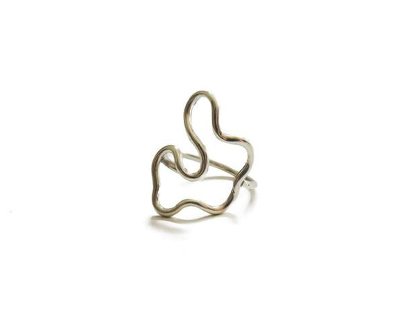 Puddle Ring - Sterling Silver