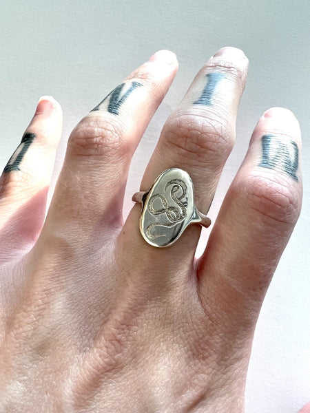 Serpent Rising Ring - Sterling Silver
