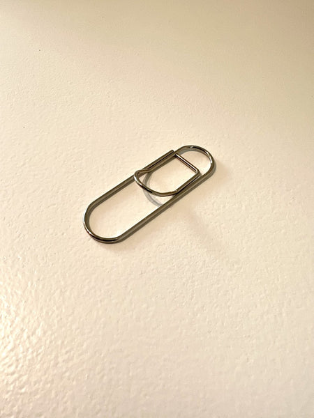 Clip Pen Holder - Silver